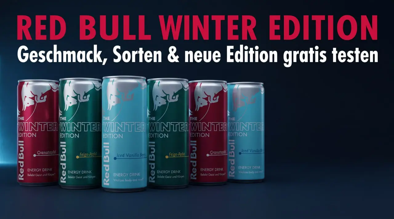 Red Bull Winter Edition 2026 Pistazie und Beeren, Dose